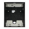Flush-mounted box 2/3 black