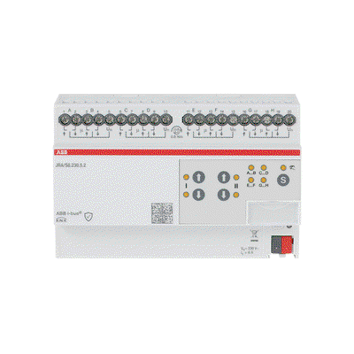 JRA/S8.230.5.2 Blind/Roller Shutter Act, Travel Det, 8-f, 230 V AC, Man Op, MDRC