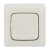 Rocker switch Two-way switch white - Busch-Duro 2000 SM