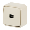 Push switch Single push button 1P 1NO white - Busch-Duro 2000 SM