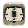 Push switch Single push button 1P 1NO white - Busch-Duro 2000 SM