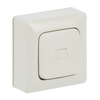 Push switch Single push button 1P 1NO white - Busch-Duro 2000 SM
