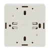 Push switch Single push button 1P 1NO white - Busch-Duro 2000 SM