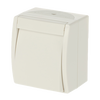 Push switch Single push button 1P 1NO alpine white - ocean