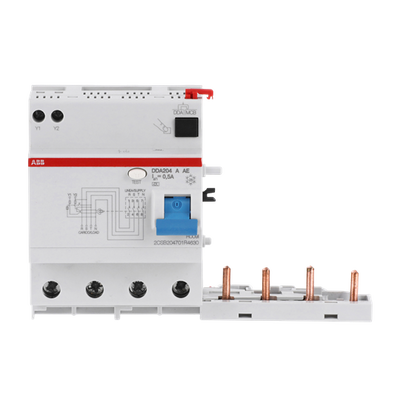 Residual Current Device Block DDA200 - 4P - 500 mA - 63 A - Type A