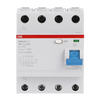 Residual Current Circuit Breaker F200 - 4P - 500 mA - 63 A - Type AC