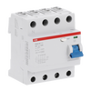 Residual Current Circuit Breaker F200 - 4P - 500 mA - 63 A - Type AC