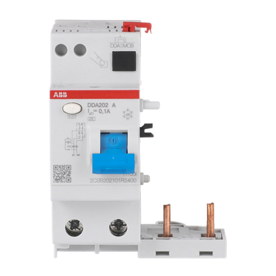 Residual Current Device Block DDA200 - 2P - 100 mA - 40 A - Type A