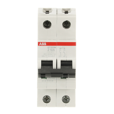 Miniature Circuit Breaker - ST200M - 2P - 10 A - Z
