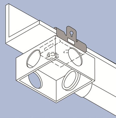 EH HORIZ FLANGE CLIP 8-14MM STEEL
