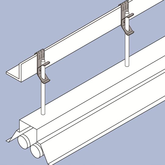 PURLIN CLIP THD ROD 1.5-4/M10 72KG