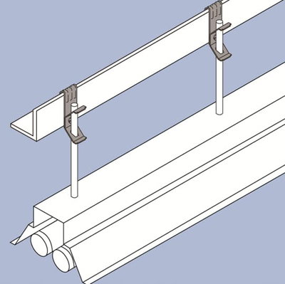 PURLIN CLIP THD ROD 1.5-4/M10 72KG