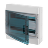 Consumer unit  MISTRAL65, Surface mounted, 36 modules, 2 row(s), IP65,  Door: Single, Plastic, Transparent, Dimensions: 435 mm x 430 mm x 155 mm