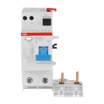 Residual Current Device Block DDA200 - 2P - 100 mA - 63 A - Type A