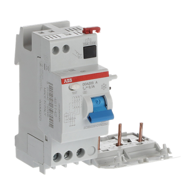 Residual Current Device Block DDA200 - 3P - 100 mA - 25 A - Type A