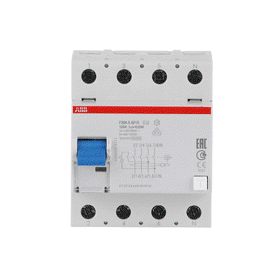 Residual Current Circuit Breaker F200 - 4P - 30 mA - 125 A - Type A APR