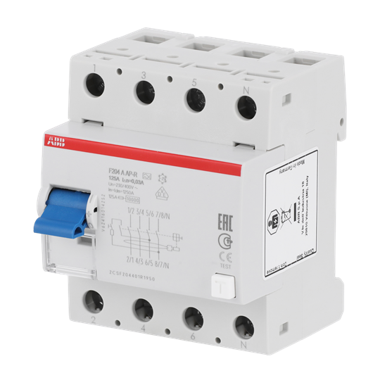 Residual Current Circuit Breaker - 4P - Type A - 30 mA - 125 A – Görsel 3 / 3