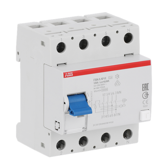 Residual Current Circuit Breaker - 4P - Type A - 30 mA - 125 A – Görsel 2 / 3