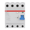 Residual Current Circuit Breaker F200 - 4P - 500 mA - 63 A - Type B