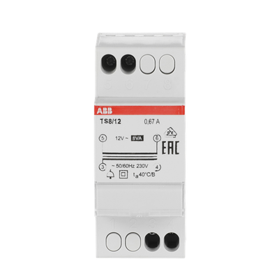 TS8/12 Non-inherently short-circuit proof bell transformer