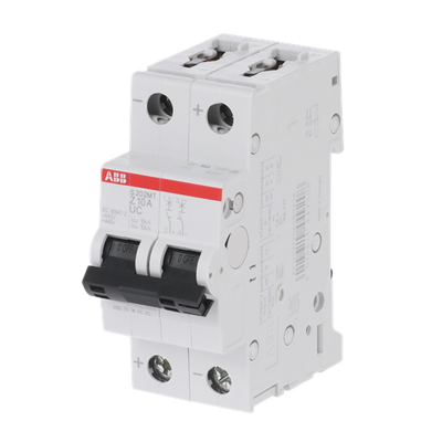 Miniature Circuit Breaker - S200MTUC - 2P - 10 A - Z - (AC) 7.5 kA