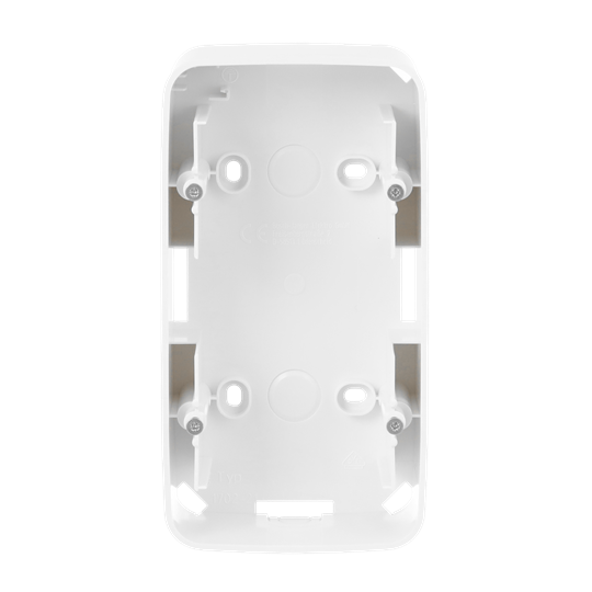 Mounting Box 2 gang alpine white - Reflex SI
