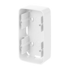 Mounting Box 2-gang alpine white - Reflex SI