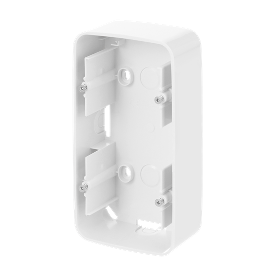 Mounting Box 2 gang alpine white - Reflex SI – Görsel 3 / 3