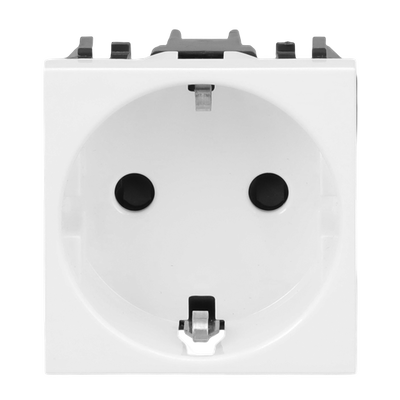 Socket outlet Schuko type White - Zenit BS