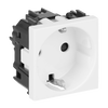 Socket outlet Schuko type White - Zenit BS
