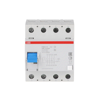 Residual Current Circuit Breaker F200 - 4P - 500 mA - 125 A - Type A