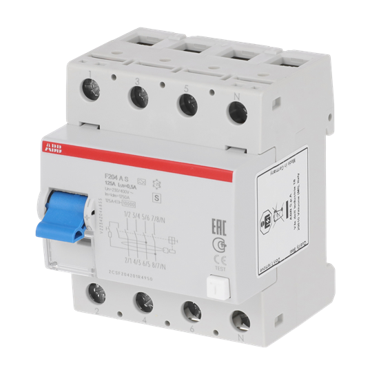 Residual Current Circuit Breaker - 4P - Type A - 500 mA - 125 A – Görsel 3 / 3