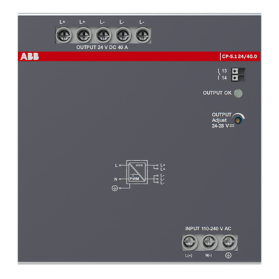 CP-S.1 24/40.0 Power supply In:110-240VAC/110-250VDC Out:DC 24V/40A