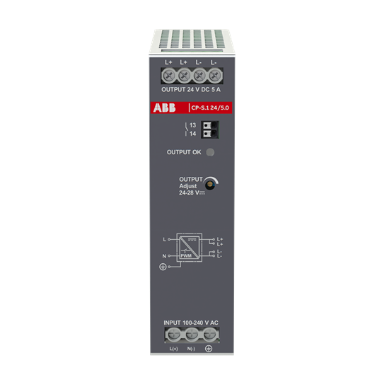 CP-S.1 24/5.0 Power supply In:100-240VAC/100-250VDC Out:DC 24V/5A