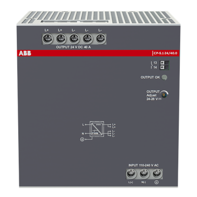 CP-S.1 24/40.0 Power supply In:110-240VAC/110-250VDC Out:DC 24V/40A