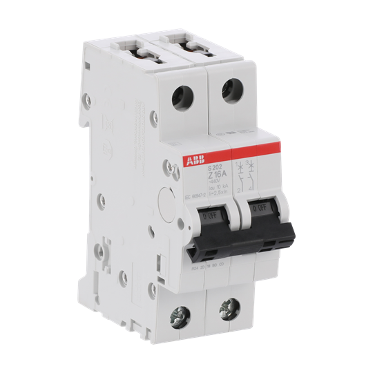 Miniature Circuit Breaker - S200 - 2P - 16 A - Z - (AC) 6 kA – Image 3 of 4