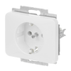 SCHUKO® socket insert studio white - alpha