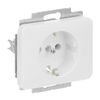 SCHUKO® socket insert studio white - alpha