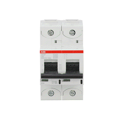 S802P-C80 High Performance Circuit Breaker. C Characteristic. 50kA, 80A, 2P