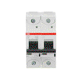 S802P-C100 High Performance Circuit Breaker. C Characteristic. 50kA, 100A, 2P