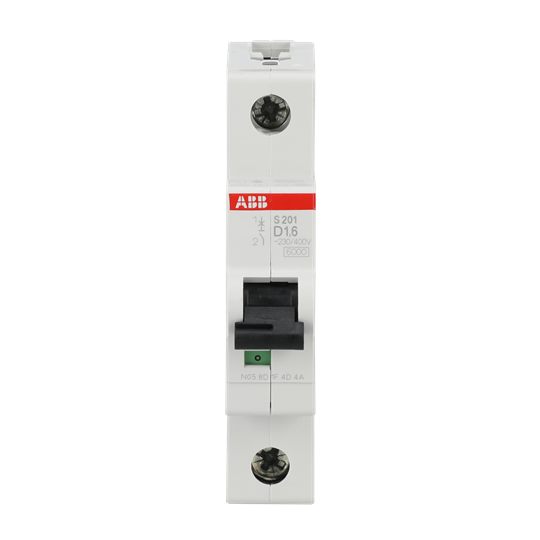 Miniature Circuit Breaker - S200 - 1P - 1.6 A - D - (230 / 400 V AC) 6 kA – Image 2 of 4