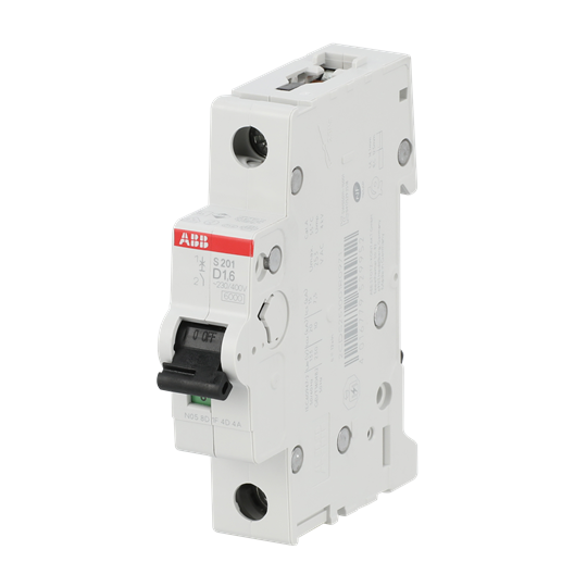 Miniature Circuit Breaker - S200 - 1P - 1.6 A - D - (230 / 400 V AC) 6 kA – Image 4 of 4