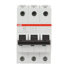 Miniature Circuit Breaker - S200 - 3P - 1 A - Z - (AC) 6 kA