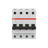 Miniature Circuit Breaker - S200 - 4P - 4 A - C - (AC) 6 kA