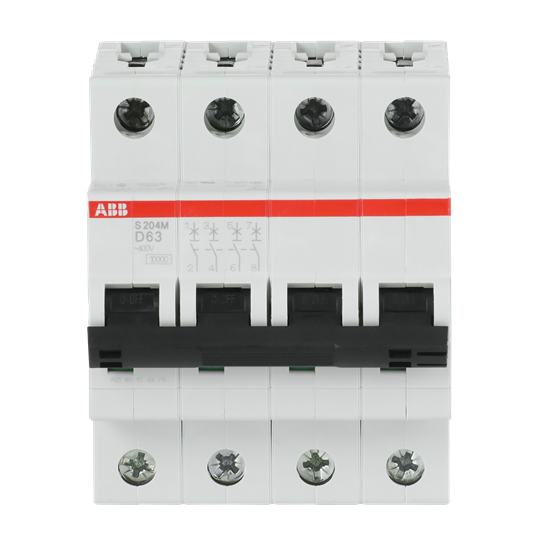 Miniature Circuit Breaker - S200M - 4P - 63 A - D - (AC) 10 kA – Image 2 of 4
