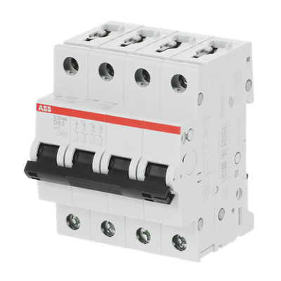 Miniature Circuit Breaker - S200M - 4P - 63 A - D - (AC) 10 kA