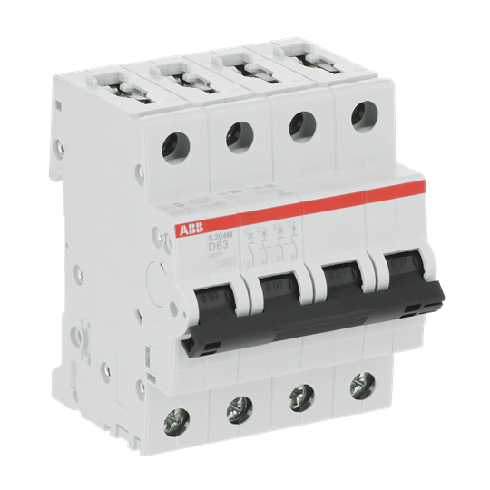 Miniature Circuit Breaker - S200M - 4P - 63 A - D - (AC) 10 kA – Image 3 of 4