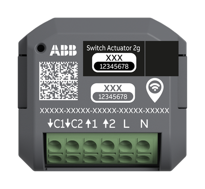 Switch Actuator 230 V AC free@home wireless