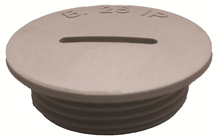 PLUG RND PA6GF M50 GR