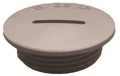 PLUG RND PA6GF M50 GR
